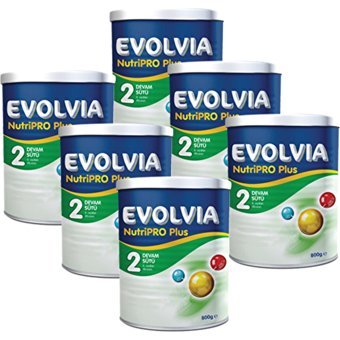 Evolvia NutriPro Plus Tahılsız Probiyotikli 2 Numara Devam Sütü 6x800 gr