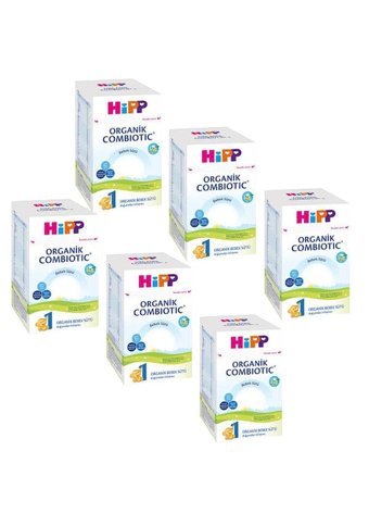 Hipp Yenidoğan Tahılsız Glutensiz Organik Probiyotikli 1 Numara Devam Sütü 6x800 gr