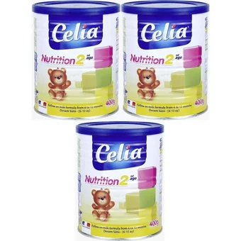 Celia Nutrition Nutrition 2 Numara Devam Sütü 3x400 gr