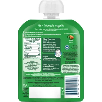 Gerber Tahılsız Glutensiz Organik Armutlu Kaşık Maması 90 gr