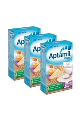 Aptamil Tahıllı İrmikli Kaşık Maması 3x250 gr
