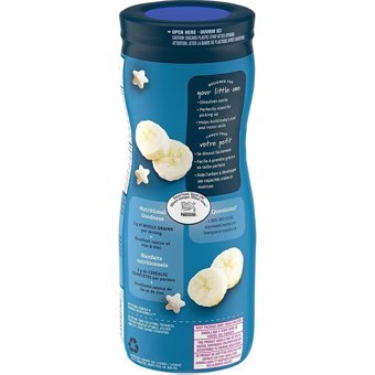 Gerber Puffs Tahıllı Organik Muzlu Bebek Atıştırmalığı 42 gr