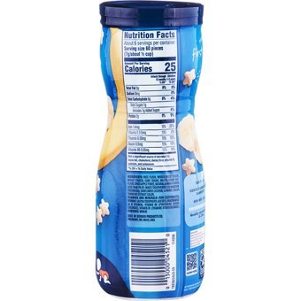 Gerber Puffs Tahıllı Organik Muzlu Bebek Atıştırmalığı 42 gr