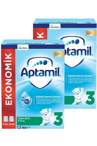 Aptamil Probiyotikli 3 Numara Devam Sütü 2x1.2 kg