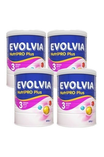 Evolvia NutriPro Plus Tahılsız Probiyotikli 3 Numara Devam Sütü 4x800 gr