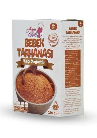Aşçı Anne Keçi Sütlü Tahıllı Tam Buğday Unu Kaşık Maması