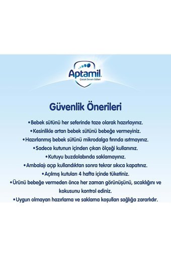 Aptamil Nutricia Yenidoğan 1 Numara Devam Sütü 4x800 gr