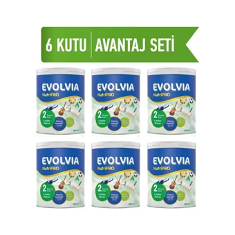 Evolvia NutriPro Tahılsız Probiyotikli 2 Numara Devam Sütü 6x800 gr