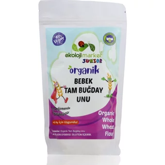 Ekoloji Market Tahıllı Organik Tam Buğday Unu Kaşık Maması 250 gr