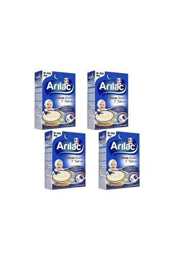 Arılac Gece Tahıllı Glutensiz Pirinç Unlu Kaşık Maması 4x200 gr