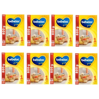 Bebelac Yenidoğan Probiyotikli 1 Numara Devam Sütü 8x800 gr
