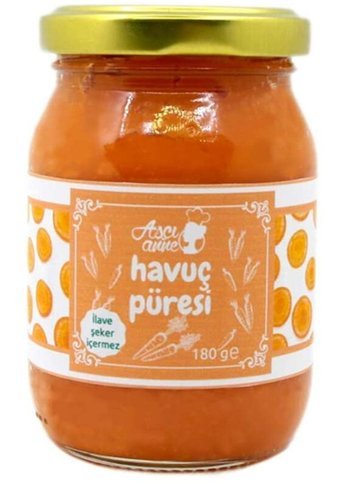 Aşçı Anne Tahıllı Havuçlu Kavanoz Maması 170 gr