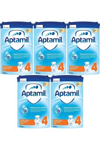 Aptamil Nutricia Probiyotikli 4 Numara Devam Sütü 5x800 gr