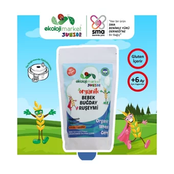 Ekoloji Market Tahıllı Organik Ruşeym Kaşık Maması 2x150 gr