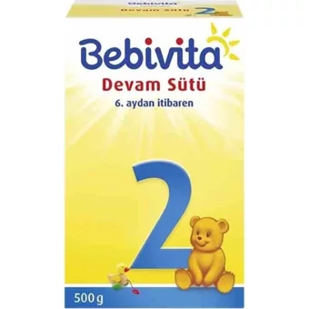 Bebivita Yenidoğan Probiyotikli 1 Numara Devam Sütü 6x500 gr