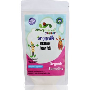 Ekoloji Market Tahıllı Organik İrmikli Kaşık Maması 250 gr