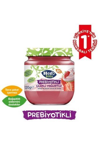 Hero Baby Tahıllı Glutensiz Sebzeli Probiyotikli Kavanoz Maması 12x120 gr