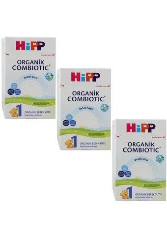 Hipp Yenidoğan Tahılsız Glutensiz Organik Probiyotikli 1 Numara Devam Sütü 3x800 gr
