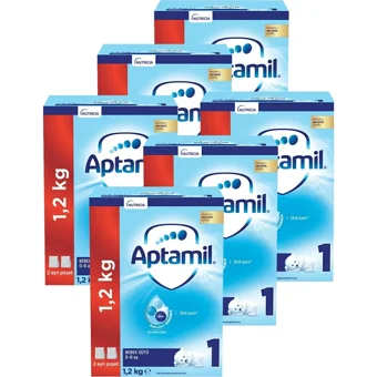 Aptamil Nutricia Yenidoğan Probiyotikli 1 Numara Devam Sütü 6x1.2 kg