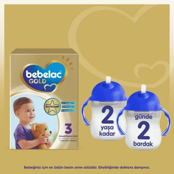 Bebelac Probiyotikli 3 Numara Devam Sütü 2x1.6 kg