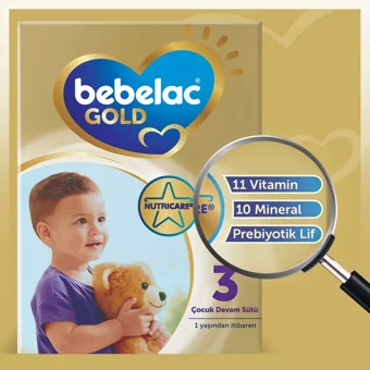 Bebelac Probiyotikli 3 Numara Devam Sütü 2x1.6 kg