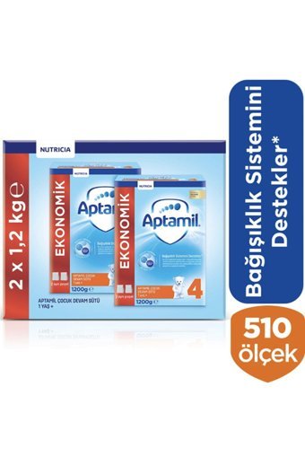 Aptamil Probiyotikli 2 Numara Devam Sütü 2x1.2 kg