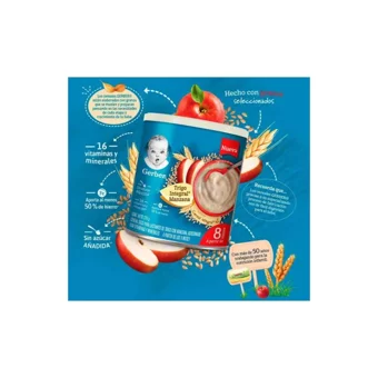 Gerber Tahıllı Buğday Elmalı 3 Numara Kaşık Maması 270 gr