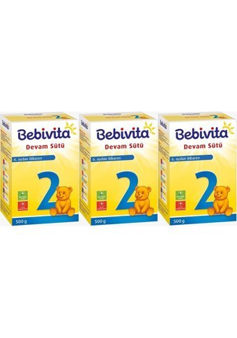 Bebivita Probiyotikli 2 Numara Devam Sütü 3x500 gr