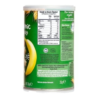 Gerber Tahıllı Organik Buğday Meyveli Pirinçli Bebek Atıştırmalığı 3x35 gr