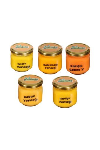 Bambala Tahıllı Sebzeli Kavanoz Maması 5x180 gr