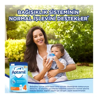 Aptamil Probiyotikli 4 Numara Devam Sütü 4x800 gr