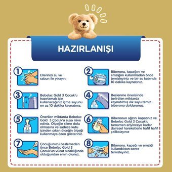 Bebelac Yenidoğan Probiyotikli 1 Numara Devam Sütü 350 gr