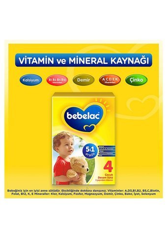 Bebelac Probiyotikli 4 Numara Devam Sütü 6x400 gr