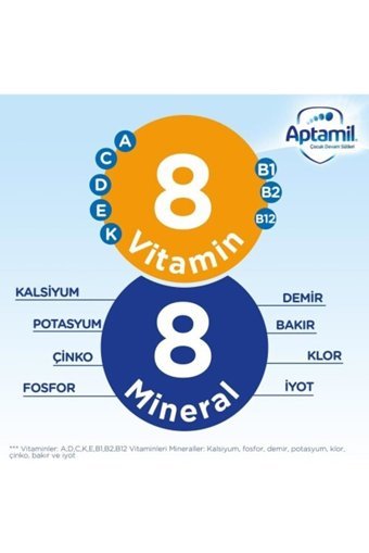 Aptamil Yenidoğan Probiyotikli 1 Numara Devam Sütü 4x800 gr
