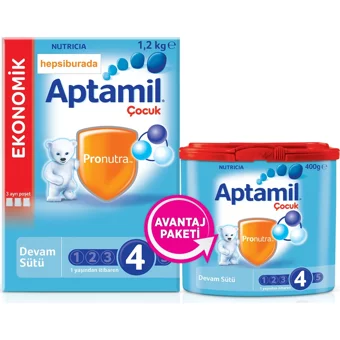 Aptamil Probiyotikli 4 Numara Devam Sütü 2x1.6 kg