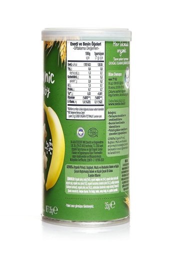 Gerber Tahıllı Organik Meyveli Pirinçli Bebek Atıştırmalığı 35 gr