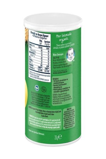 Gerber Tahıllı Organik Meyveli Pirinçli Bebek Atıştırmalığı 35 gr