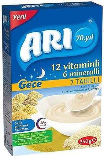 Arı Tahıllı Pirinç Unlu Probiyotikli Kaşık Maması 12x500 gr
