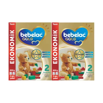 Bebelac Gold Probiyotikli 2 Numara Devam Sütü 2x800 gr