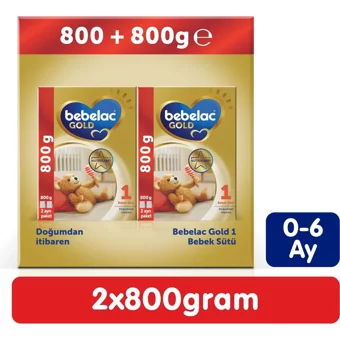 Bebelac Gold Yenidoğan Probiyotikli 1 Numara Devam Sütü 2.4 kg