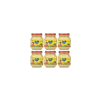 Bebelac Tahıllı Elmalı Havuçlu Kavanoz Maması 6x125 gr