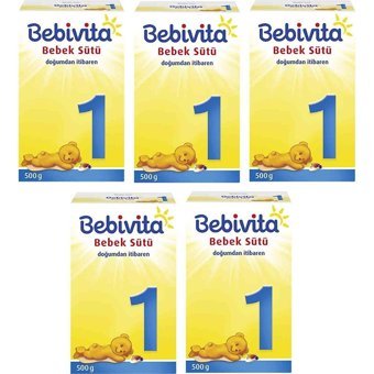 Bebivita Yenidoğan Probiyotikli 1 Numara Devam Sütü 5x500 gr