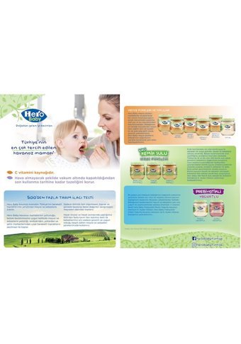 Hero Baby Tahılsız Glutensiz Armutlu Mandalinalı Muzlu Kavanoz Maması 3x125 gr