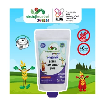 Ekoloji Market Tahıllı Glutensiz Organik Sebzeli Kaşık Maması 2x250 gr