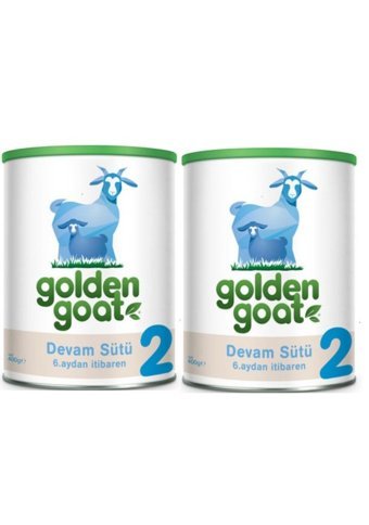 Golden Goat Keçi Sütlü Tahılsız 2 Numara Devam Sütü 2x400 gr