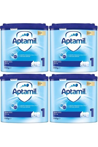 Aptamil Yenidoğan Probiyotikli 1 Numara Devam Sütü 4x350 gr
