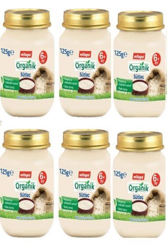 Aptamil Glutensiz Organik Kavanoz Maması 6x125 gr