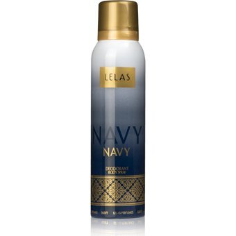 Lelas Navy Pudrasız Sprey Unisex Deodorant 150 ml