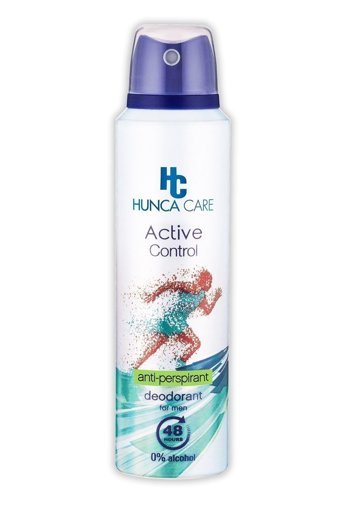 Hunca Care Active Control Pudrasız Ter Önleyici Antiperspirant Sprey Erkek Deodorant 150 ml