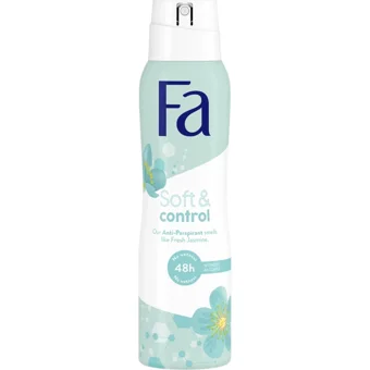 Fa Soft&Control Pudrasız Ter Önleyici Antiperspirant Sprey Kadın Deodorant 150 ml